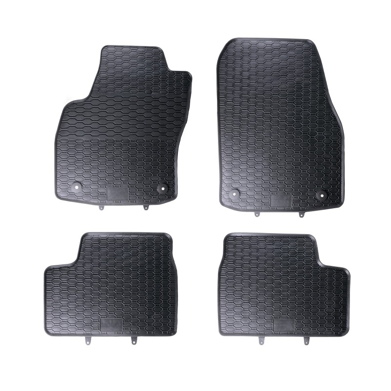 Tappetini compatibili con Opel Astra H 2004-2014, su misura in Gomma TPE