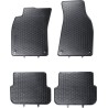 Tappetini compatibili con Audi A6 C6 2004-2006, su misura in Gomma TPE