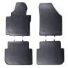 Tappetini compatibili con Volkswagen Touran I 2003-2015, su misura in Gomma TPE