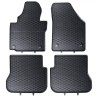 Tappetini compatibili con Volkswagen Caddy III 2003-2020, su misura in Gomma TPE