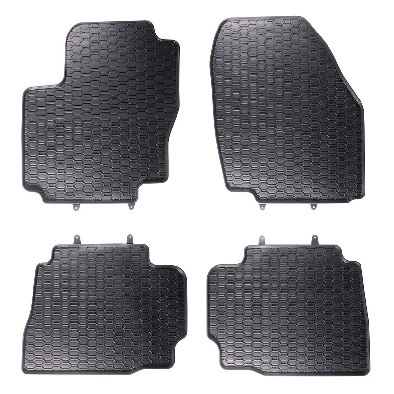 Tappetini compatibili con Ford Mondeo IV 2007-2014, su misura in Gomma TPE