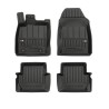 Tappetini compatibili con Ford Fiesta VII 2017-2023, su misura in Gomma TPE