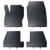 Tappetini compatibili con Ford Focus III 2010-2019, su misura in Gomma TPE