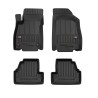 Tappetini compatibili con Opel Mokka A 2012-2019, su misura in Gomma TPE