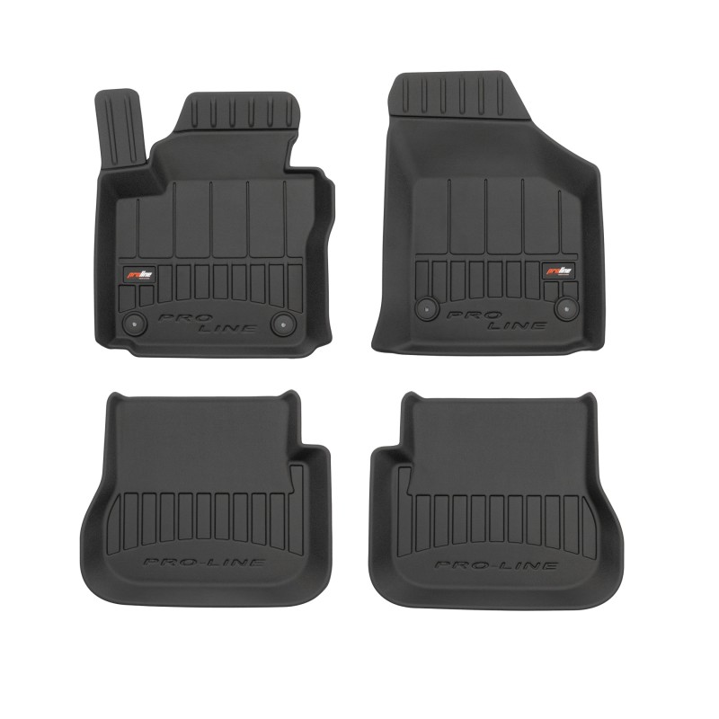 Tappetini compatibili con Volkswagen Caddy III 2003-2020, su misura in Gomma TPE