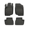 Tappetini compatibili con Peugeot 207 2006-2012, su misura in Gomma TPE