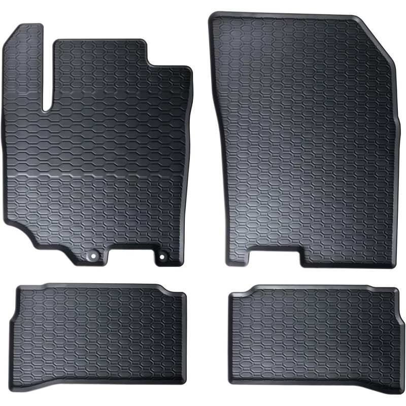 Tappetini compatibili con Suzuki Vitara IV 2015-2018, su misura in Gomma TPE