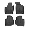 Tappetini compatibili con Skoda Rapid 2012-2019, su misura in Gomma TPE