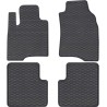Tappetini compatibili con Fiat Panda III dal 2011 in poi, su misura in Gomma TPE