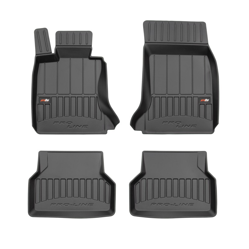Tappetini compatibili con BMW Serie 5 E61 2003-2010, su misura in Gomma TPE