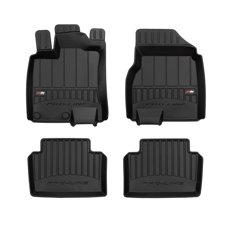 Tappetini compatibili con Nissan Qashqai I 2006-2013, su misura in Gomma TPE