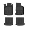 Tappetini compatibili con Skoda Octavia I 1996-2010, su misura in Gomma TPE