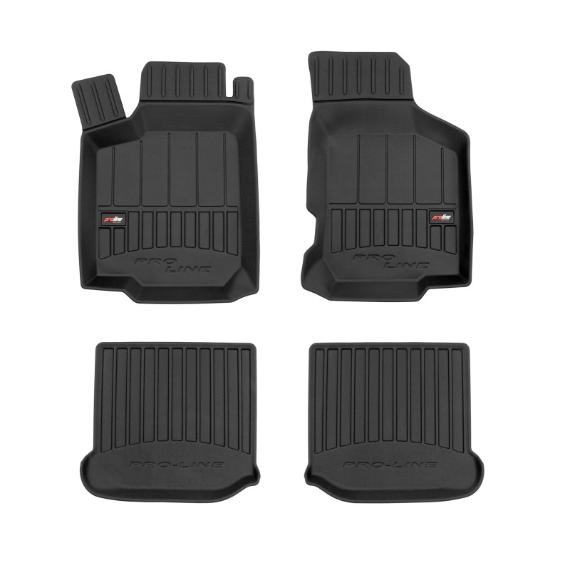 Tappetini compatibili con Volkswagen New Beetle 1997-2010, su misura in Gomma TPE