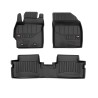 Tappetini compatibili con Toyota Corolla X 2006-2013, su misura in Gomma TPE