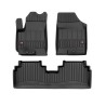 Tappetini compatibili con Kia Venga 2009-2019, su misura in Gomma TPE