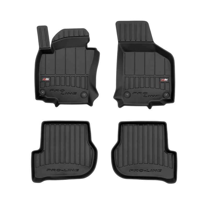 Tappetini compatibili con Volkswagen Golf V 2003-2009, su misura in Gomma TPE