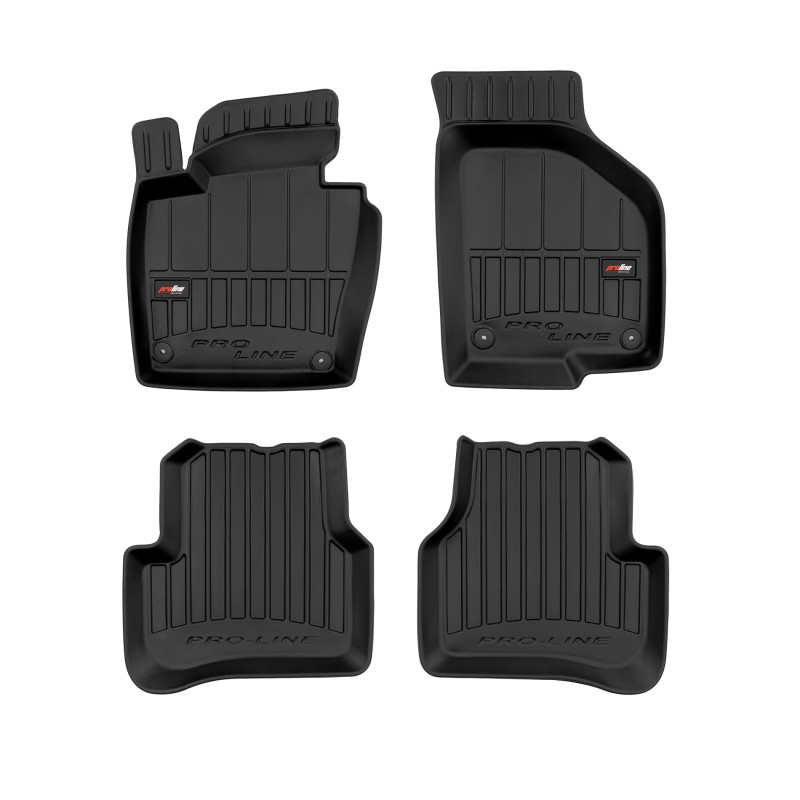 Tappetini compatibili con Volkswagen CC 2012-2016, su misura in Gomma TPE