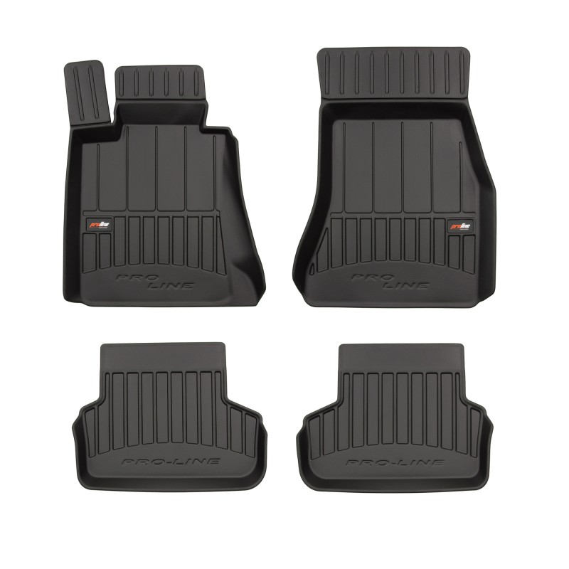 Tappetini compatibili con BMW Serie 5 G30 2017-2023, su misura in Gomma TPE
