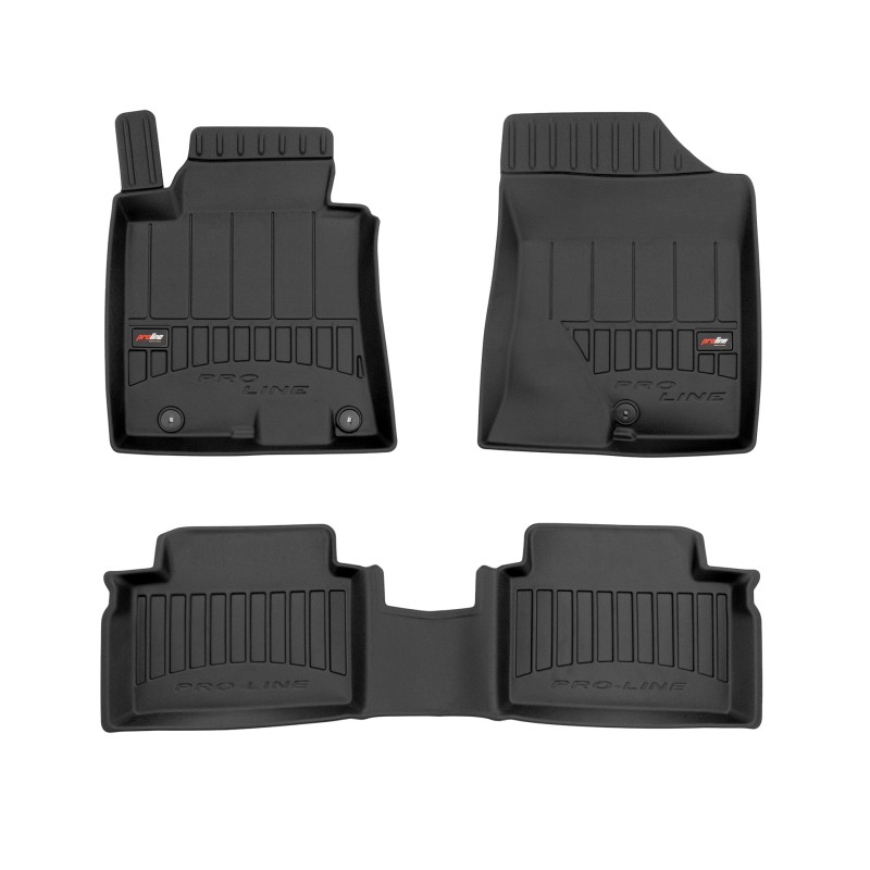 Tappetini compatibili con Hyundai i30 II 2011-2017, su misura in Gomma TPE