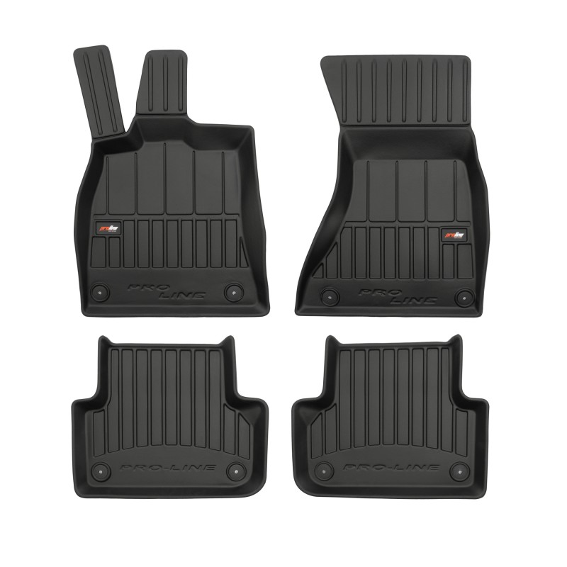 Tappetini compatibili con Audi A5 Sportback 8T 2009-2016, su misura in Gomma TPE