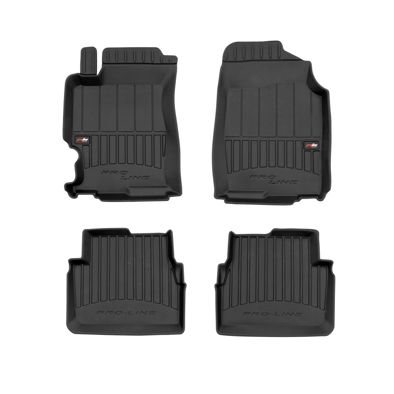 Tappetini compatibili con Mazda 6 I 2002-2007, su misura in Gomma TPE