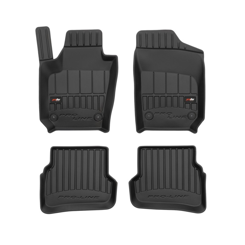 Tappetini compatibili con SEAT Ibiza IV 2008-2017, su misura in Gomma TPE