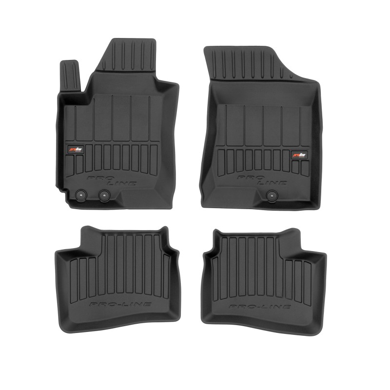 Tappetini compatibili con Hyundai i30 I 2007-2012, su misura in Gomma TPE