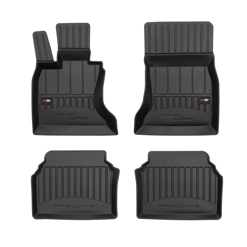 Tappetini compatibili con BMW Serie 5 Gran Turismo F07 2009-2017, su misura in Gomma TPE