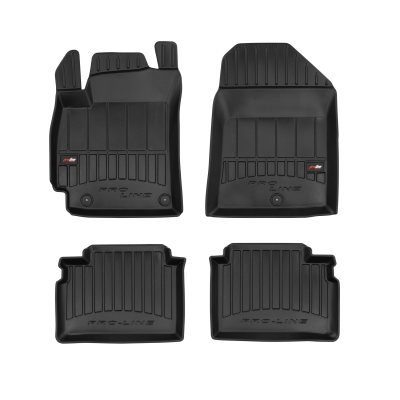 Tappetini compatibili con Hyundai Elantra VI 2016-2020, su misura in Gomma TPE