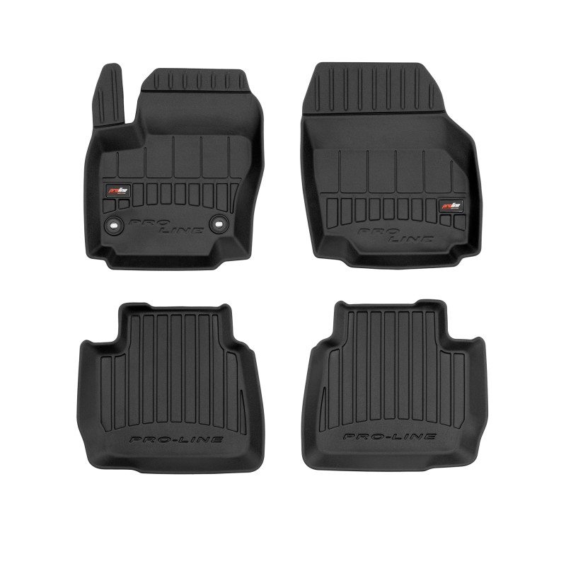 Tappetini compatibili con Ford Mondeo IV 2007-2014, su misura in Gomma TPE
