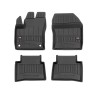 Tappetini compatibili con Toyota Prius IV 2015-2023, su misura in Gomma TPE