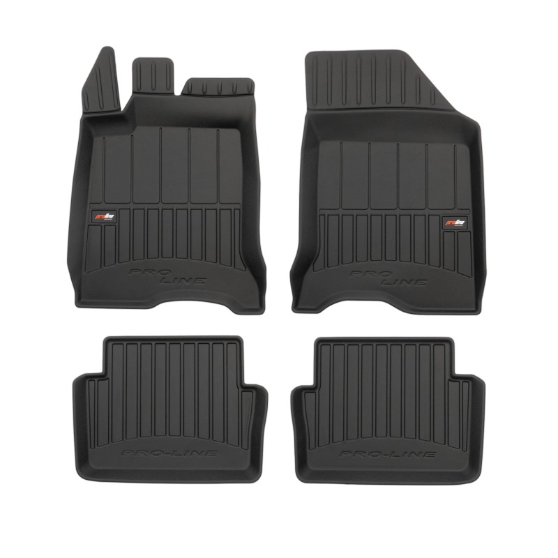 Tappetini compatibili con Renault Laguna II 2001-2007, su misura in Gomma TPE
