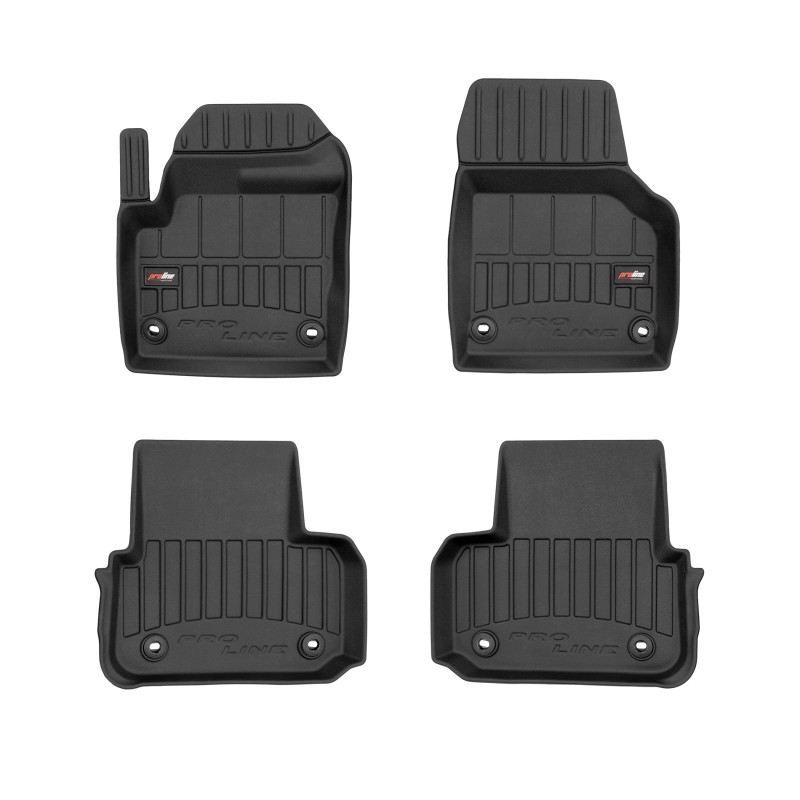 Tappetini compatibili con Land Rover Discovery Sport 2014-2019, su misura in Gomma TPE