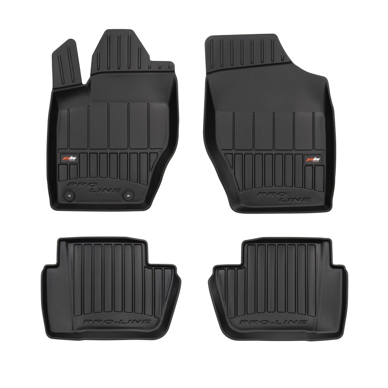 Tappetini compatibili con Peugeot 307 2001-2008, su misura in Gomma TPE