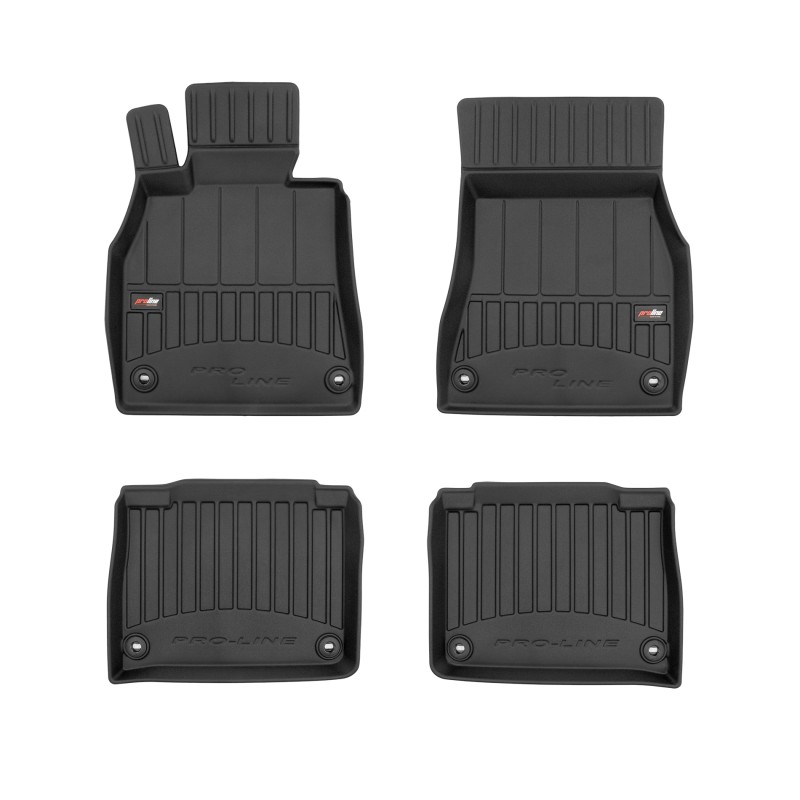 Tappetini compatibili con Lexus LS III 2000-2006, su misura in Gomma TPE