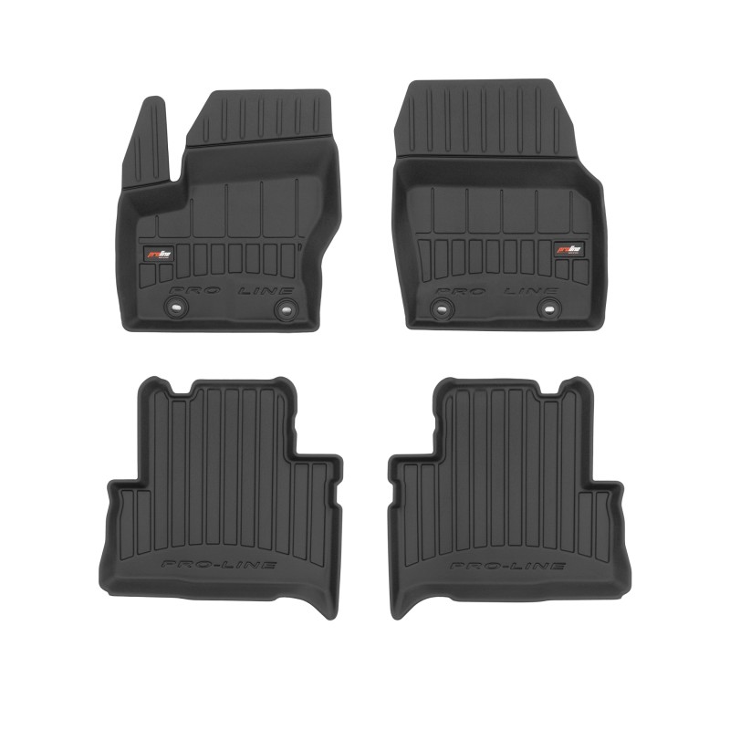 Tappetini compatibili con Ford C-Max II 2010-2019, su misura in Gomma TPE