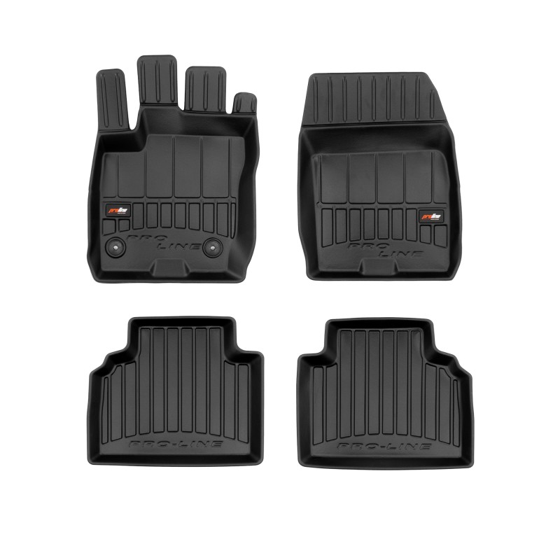 Tappetini compatibili con Ford Tourneo Courier I 2014-2023, su misura in Gomma TPE