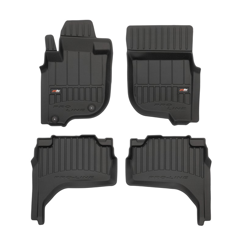 Tappetini compatibili con Mitsubishi L200 VI dal 2019 in poi, su misura in Gomma TPE