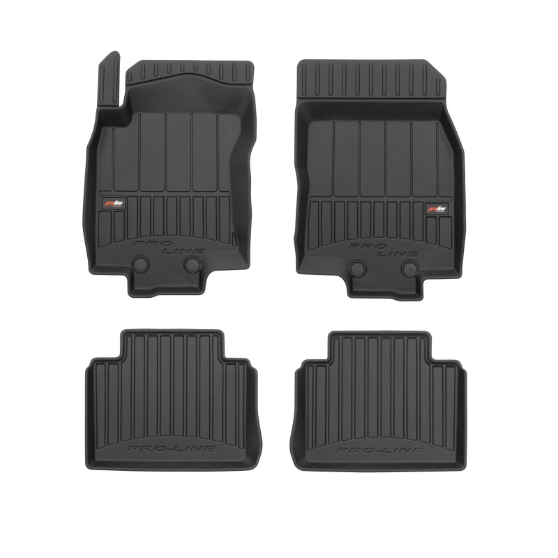Tappetini compatibili con Nissan Rogue II 2017-2020, su misura in Gomma TPE