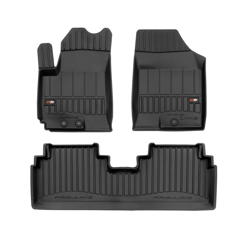 Tappetini compatibili con Hyundai ix20 2010-2019, su misura in Gomma TPE