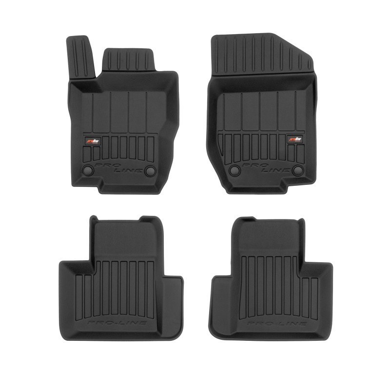 Tappetini compatibili con Mercedes-Benz GL X164 2006-2012, su misura in Gomma TPE