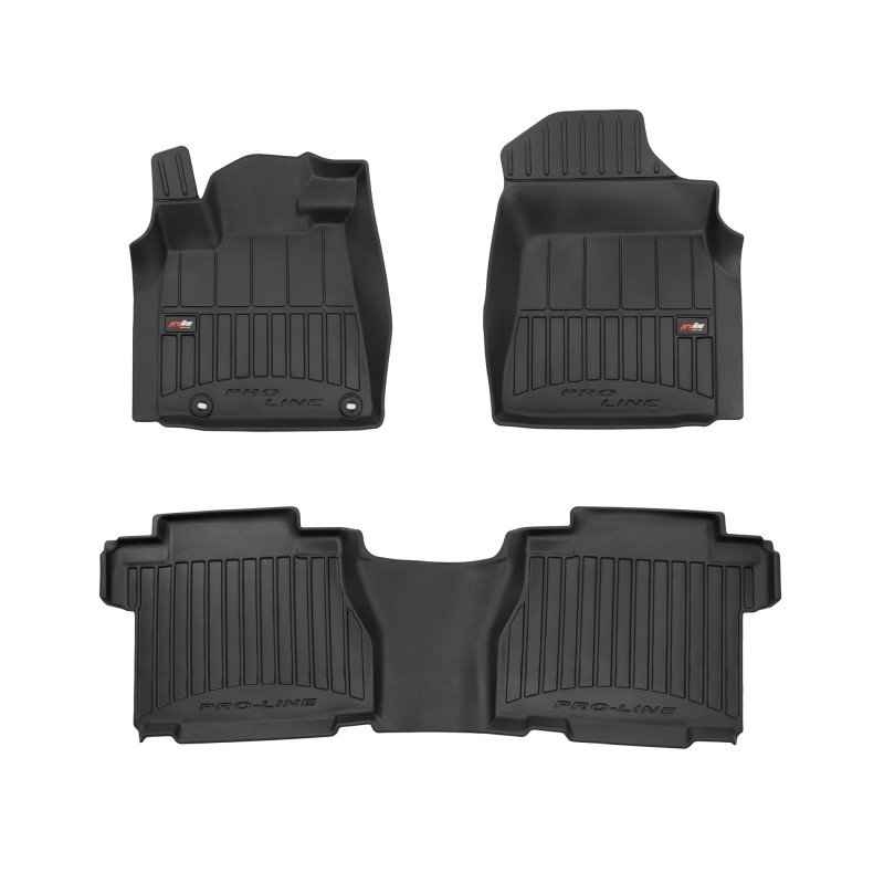 Tappetini compatibili con Toyota Tundra 2010-2017, su misura in Gomma TPE