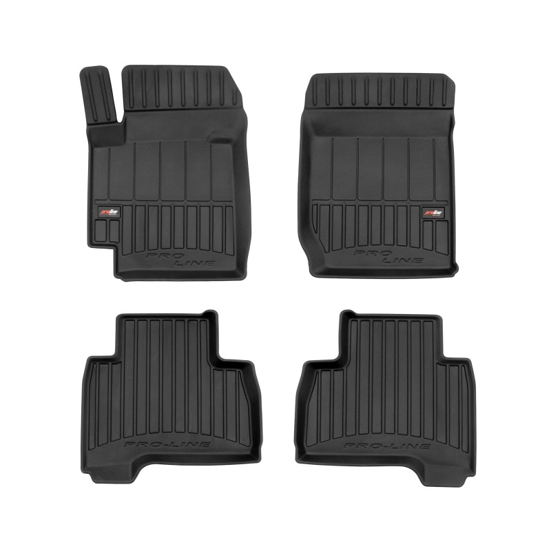 Tappetini compatibili con Suzuki Grand Vitara II 2005-2014, su misura in Gomma TPE