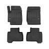 Tappetini compatibili con Suzuki Grand Vitara II 2005-2014, su misura in Gomma TPE