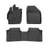 Tappetini compatibili con Toyota Prius III 2009-2015, su misura in Gomma TPE