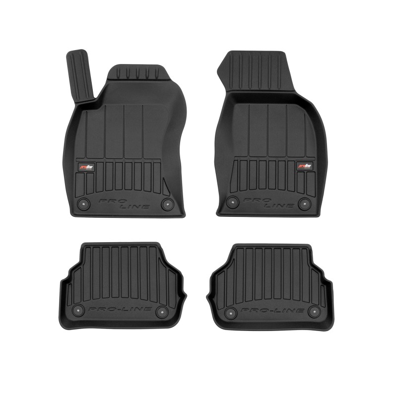 Tappetini compatibili con Audi A6 C5 1997-2004, su misura in Gomma TPE