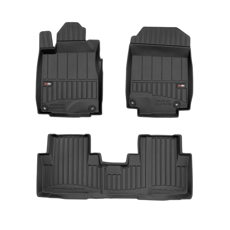 Tappetini compatibili con Honda CR-V IV 2012-2019, su misura in Gomma TPE