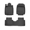 Tappetini compatibili con Honda CR-V IV 2012-2019, su misura in Gomma TPE