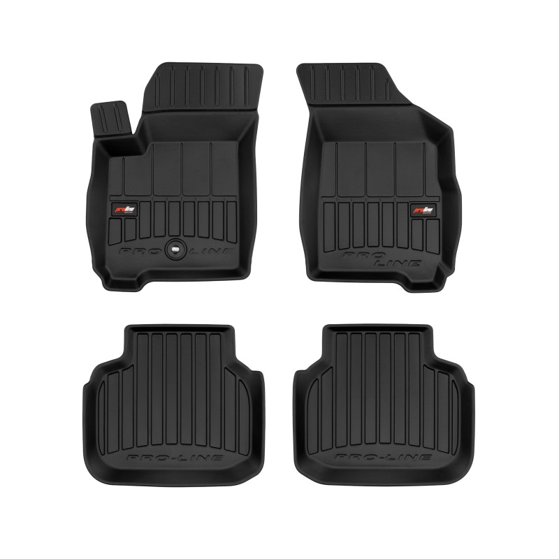 Tappetini compatibili con Dodge Journey I 2008-2020, su misura in Gomma TPE
