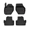 Tappetini compatibili con Volvo V60 I 2010-2018, su misura in Gomma TPE